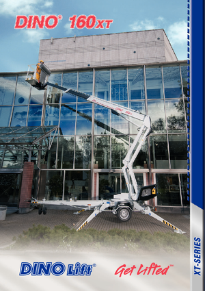 Nacele cu braț articulat montate pe camion Dino Lift Dino 160 XT