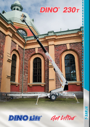 Nacele telescopice montate pe trailer Dino Lift Dino 230T