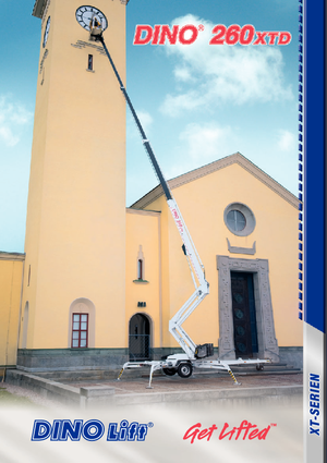 Nacele cu braț articulat montate pe camion Dino Lift Dino 260XTD