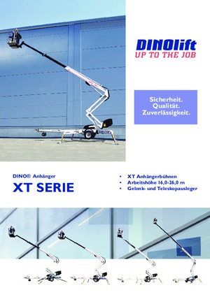 Nacele cu braț articulat montate pe camion Dino Lift Dino 260XTD