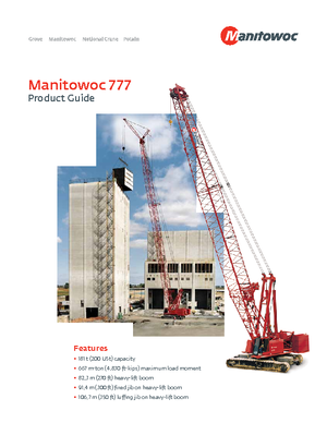Automacarale Manitowoc 777