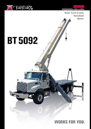 Automacarale TEREX CRANES BT 5092