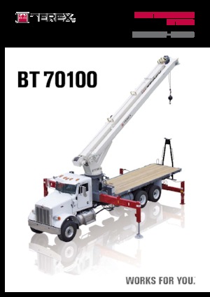Automacarale TEREX CRANES BT 70100