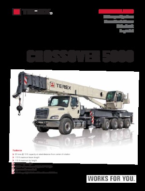 Automacarale TEREX CRANES Crossover 5000