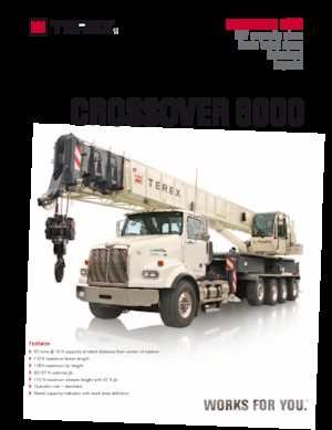 Automacarale TEREX CRANES Crossover 6000