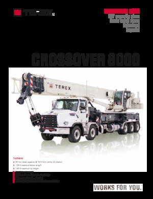 Automacarale TEREX CRANES Crossover 8000