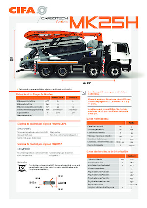 Autobetoniere CIFA MK25H