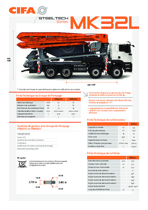 Autobetoniere CIFA MK32L