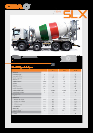 Camioane malaxor CIFA SLX 9