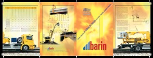 Nacele cu braț articulat montate pe trailer Barin AB 13/S