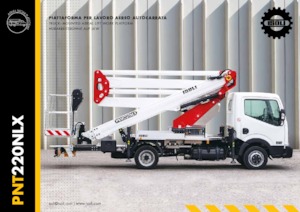 Nacele cu braț articulat montate pe trailer ISOLI PNT220NLX