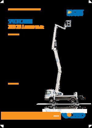 Nacele cu braț articulat montate pe trailer CTE ZED 29 J