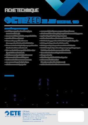 Nacele cu braț articulat montate pe trailer CTE ZED 32 JHV