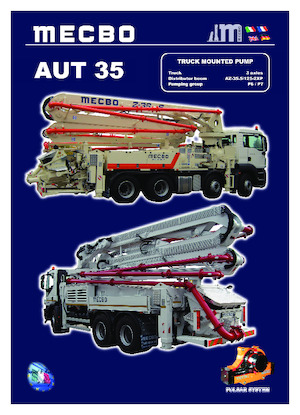 Pompe de beton montate pe camion Mecbo AUT 35 P6.90