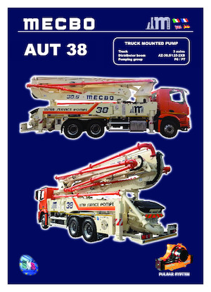 Pompe de beton montate pe camion Mecbo AUT 38 P7.150