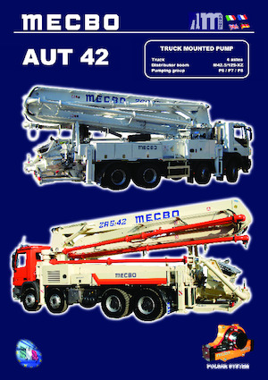 Pompe de beton montate pe camion Mecbo AUT 42 P7.150