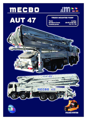 Pompe de beton montate pe camion Mecbo AUT 47 P6.110