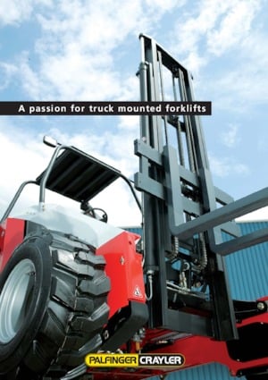 Stivuitoare montate pe camion Diesel Palfinger Crayler BM 154