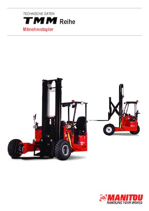 Stivuitoare montate pe camion Diesel Manitou TMM 25-4 W
