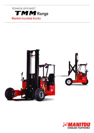 Stivuitoare montate pe camion Diesel Manitou TMM 25-4 W