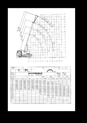 Macarale telescopice montate pe camion CKD Mobilni Jeraby AD 10
