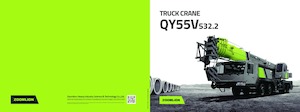 Macarale telescopice montate pe camion Zoomlion QY55V532.2