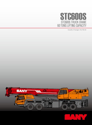 Macarale telescopice montate pe camion Sany STC600S