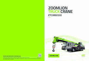 Macarale telescopice montate pe camion Zoomlion ZTC300V532