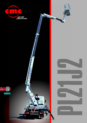 Nacele cu braț articulat montate pe trailer CMC PL 21 J 2