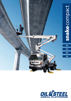 Nacele cu braț articulat montate pe trailer Oil & Steel Snake 2010 Compact RE