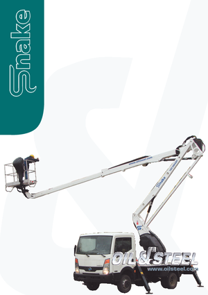 Nacele cu braț articulat montate pe trailer Oil & Steel Snake 2112 smart