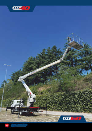 Nacele telescopice montate pe camion CELA DT131