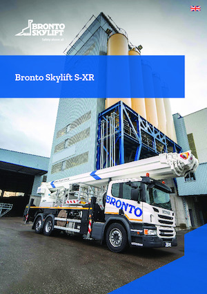 Nacele telescopice montate pe camion Bronto Skylift S70XR