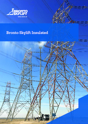 Nacele telescopice montate pe camion Bronto Skylift SI169HDT-C  