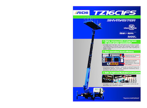 Nacele telescopice montate pe camion Aichi SKYMASTER TZ16C1FS