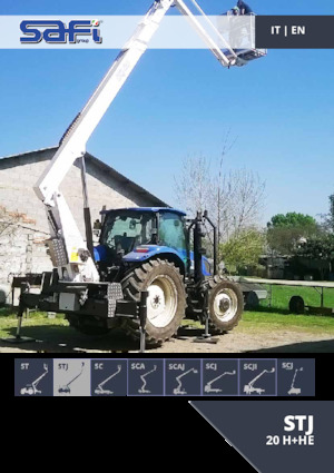 Nacele telescopice montate pe camion Safi STJ 20