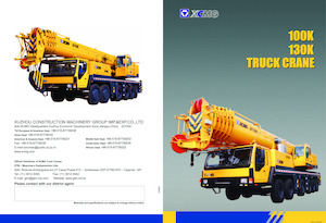 Macarale telescopice montate pe camion XCMG QY130K