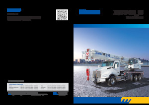 Macarale telescopice montate pe camion XCMG XCT40U