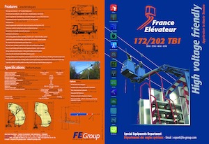 Nacele telescopice montate pe camion France Elévateur 202 TBI