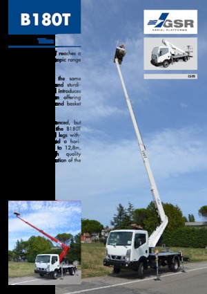 Nacele telescopice montate pe camion GSR B180T Comfort