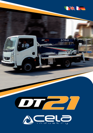 Nacele telescopice montate pe camion CELA DT21