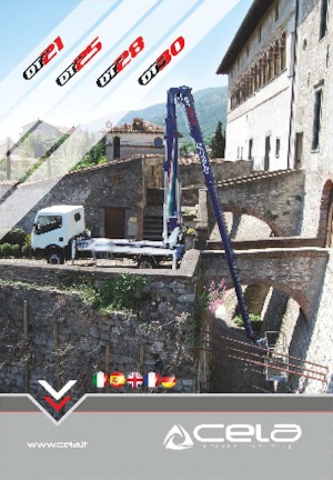 Nacele telescopice montate pe camion CELA DT30