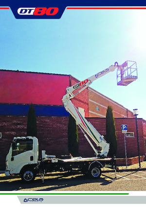 Nacele telescopice montate pe camion CELA DT80