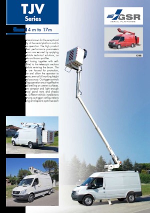 Nacele telescopice montate pe camion GSR E140TJV Basic