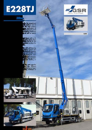 Nacele telescopice montate pe camion GSR E228TJ Comfort