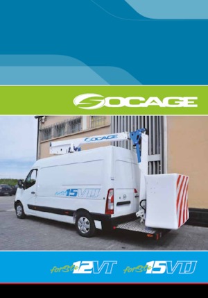 Nacele telescopice montate pe camion Socage forSte 12 VT