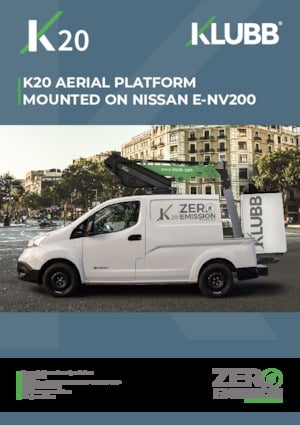 Nacele telescopice montate pe camion Klubb K20