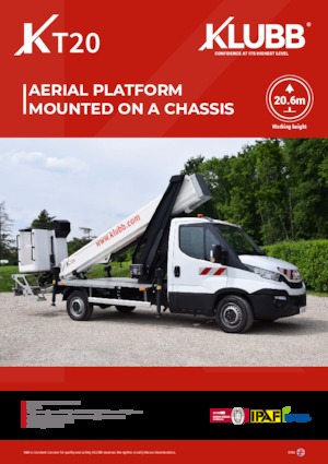 Nacele telescopice montate pe camion Klubb KT20