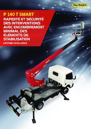 Nacele telescopice montate pe camion Palfinger P 140 T