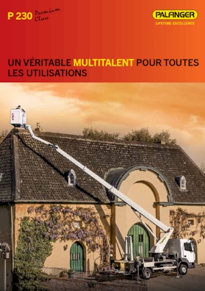 Nacele telescopice montate pe camion Palfinger P 230